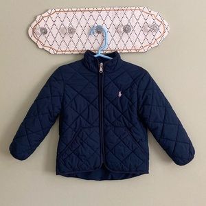 Polo Ralph Lauren 2T Girls Navy Jacket